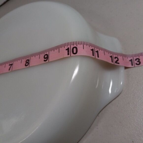 Vintage Glasbake 429 Green Daisy Handled baking dish - Picture 3 of 6